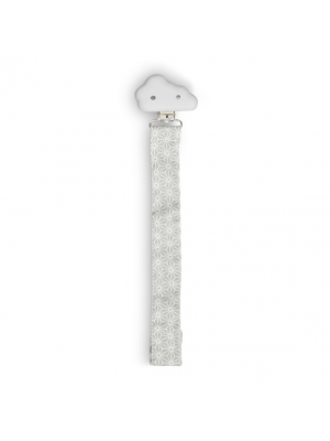 Cloud Pacifier Holder - OCS - Grey Wave