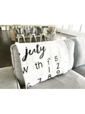 Modern Burlap Filt July