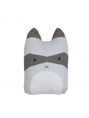 Animal Cushion Rascal Raccoon